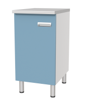 Стол лабораторный однотумбовый с дверкой МЕГИ ForLab СЛ-01-201